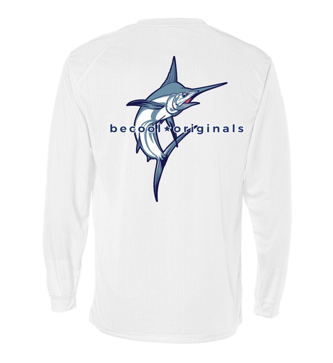 Marlin - white long sleeve 50% SPF