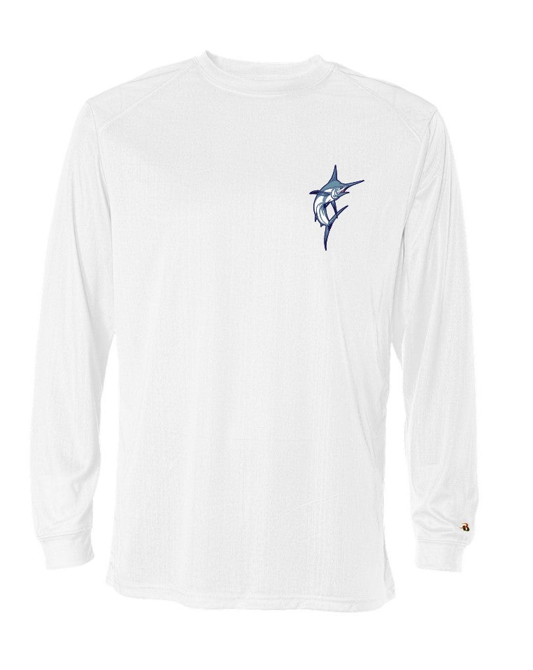 Marlin - white long sleeve 50% SPF