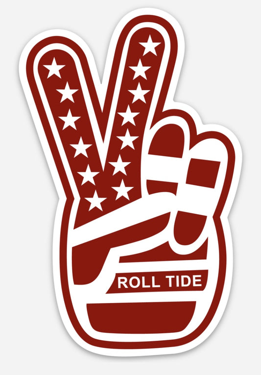 ROLL TIDE – die cut sticker 2.57″ × 4″