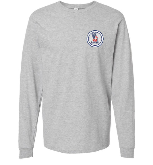 Peace Circle USA - gray long sleeve