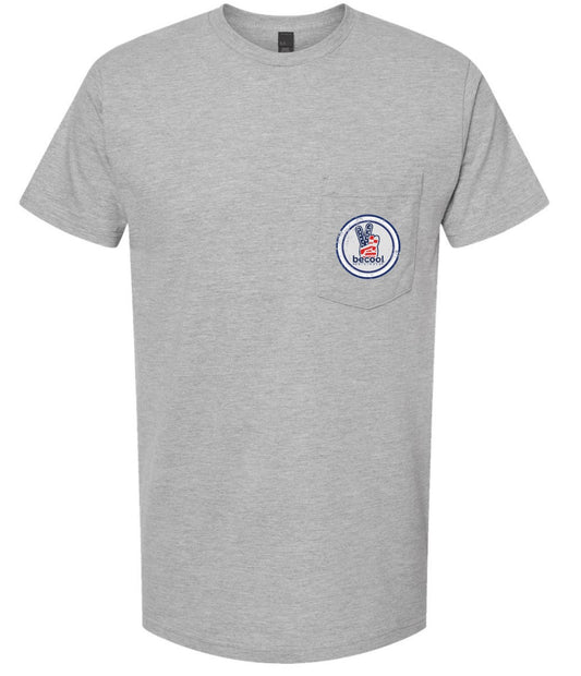 Peace Circle USA - gray short sleeve