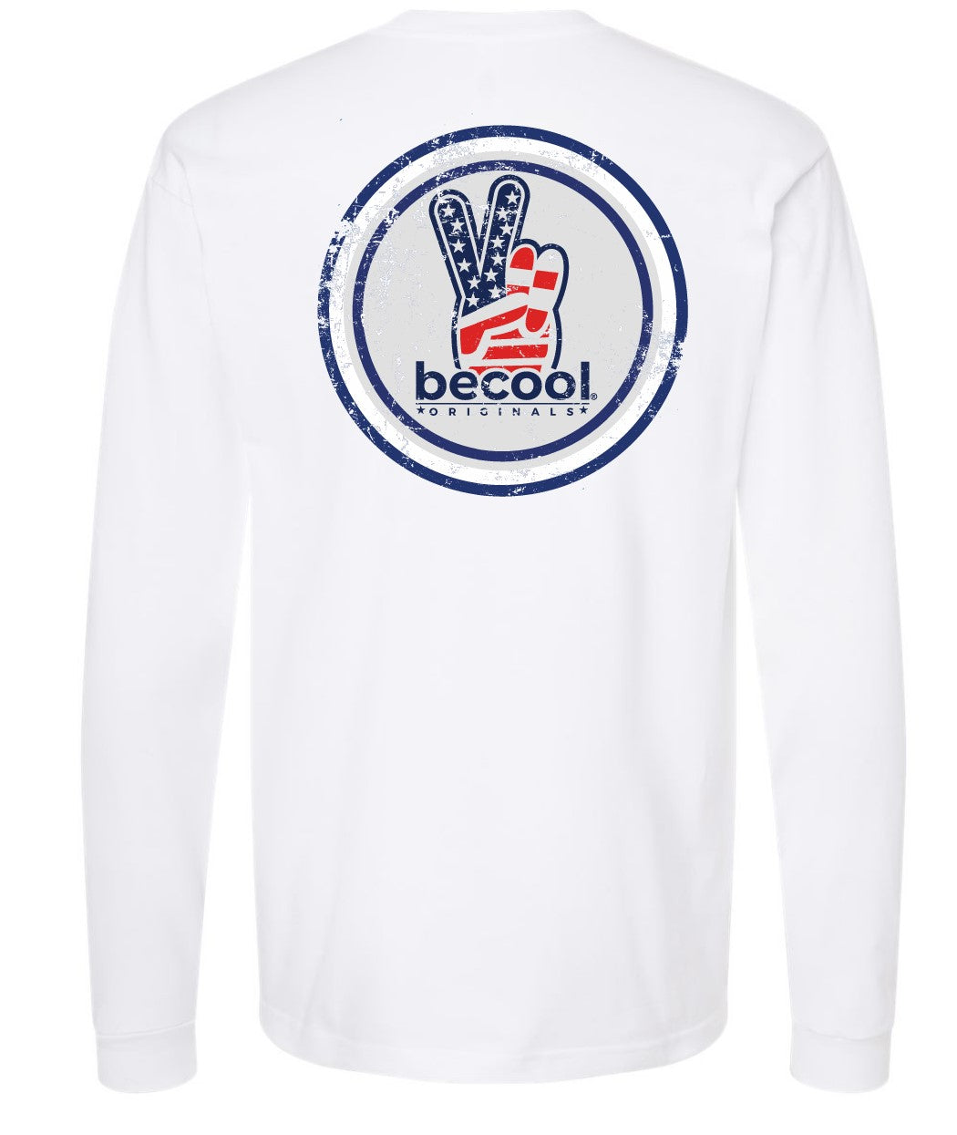 Peace USA - white long sleeve