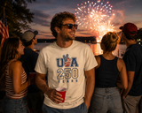 USA Peace Tee